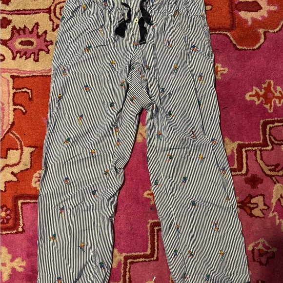 J. Crew men’s small striped cotton poplin skiing pjs - Picture 4 of 5